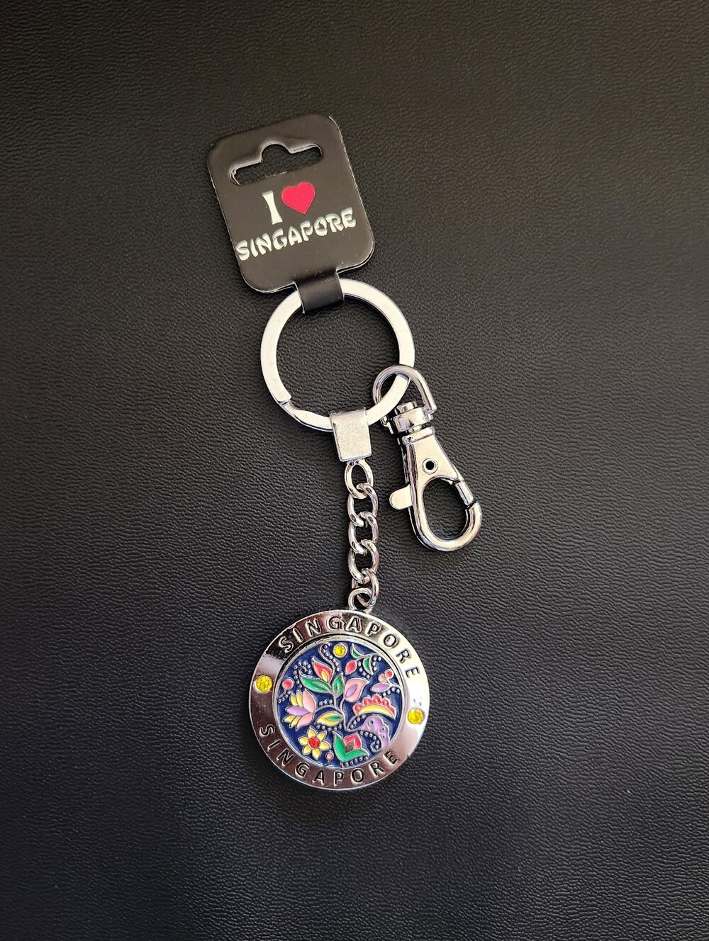 I love Singapore keychain
